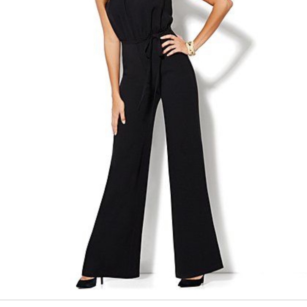 Eva Mendes Halter Jumpsuit